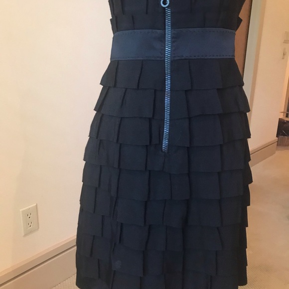 Phoebe Couture Strapless Pleated Cocktail Dress - Picture 2 of 4